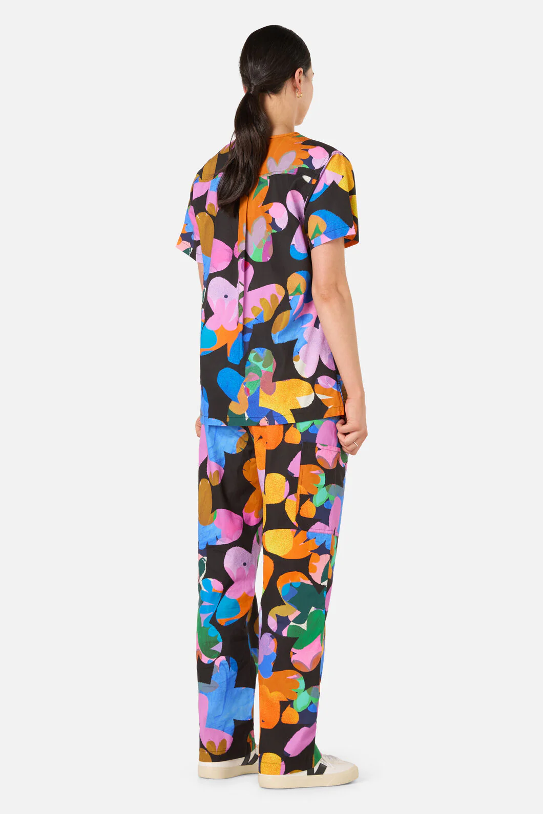 Abstract Floral Scrub Set - Image 3