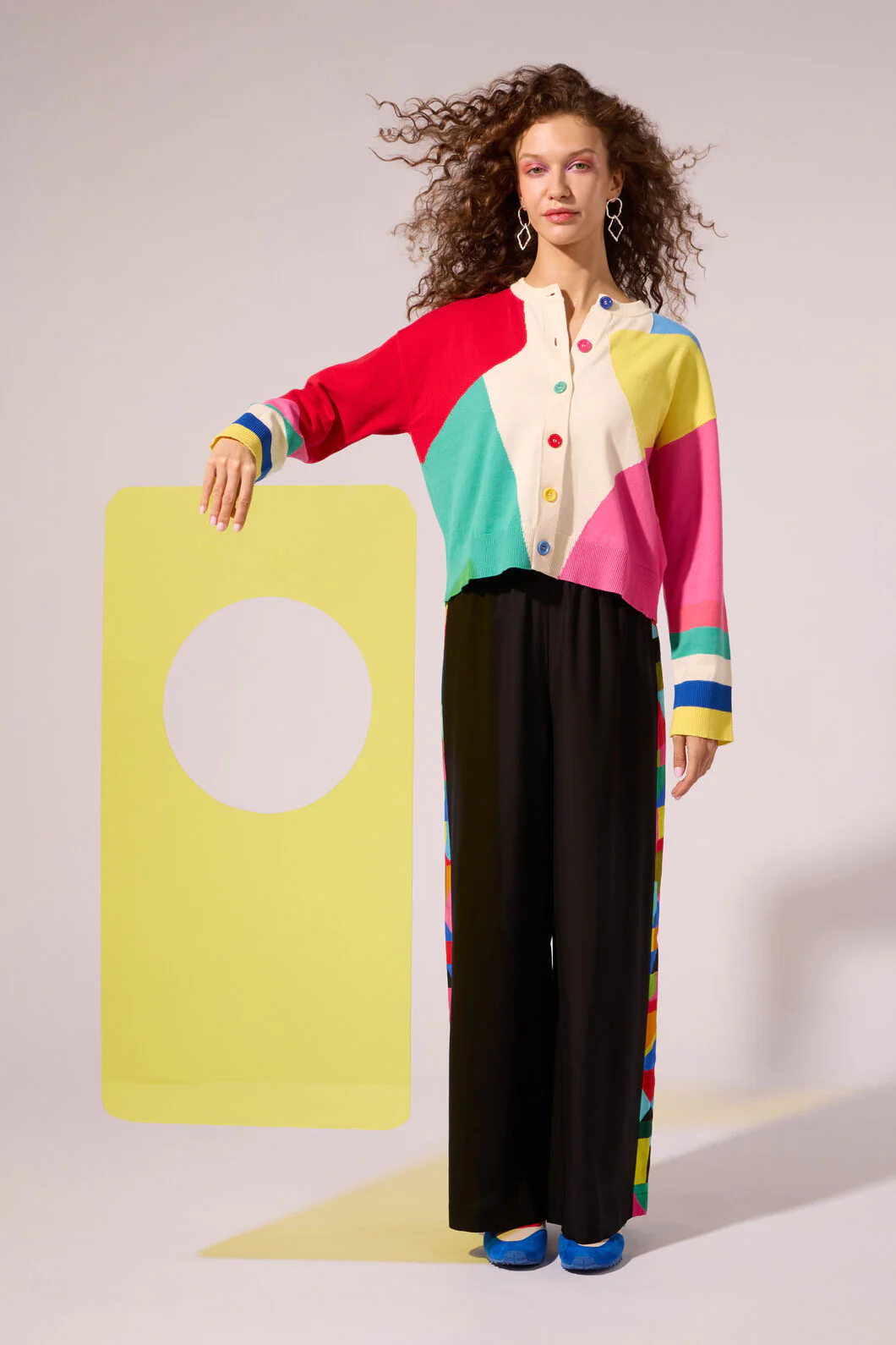 Abstract Symphony Cardigan
