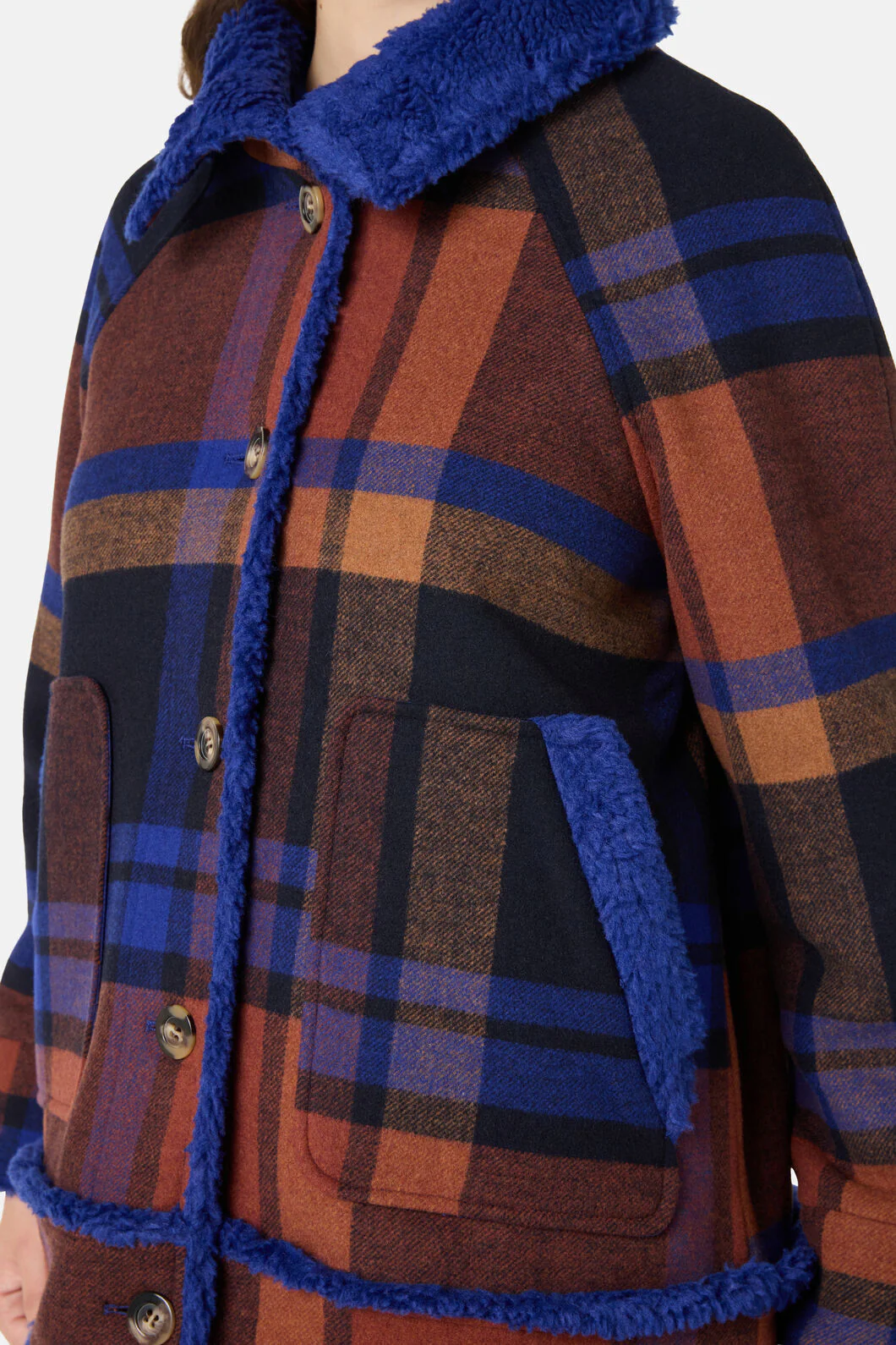 Angela Check Coat - Image 8
