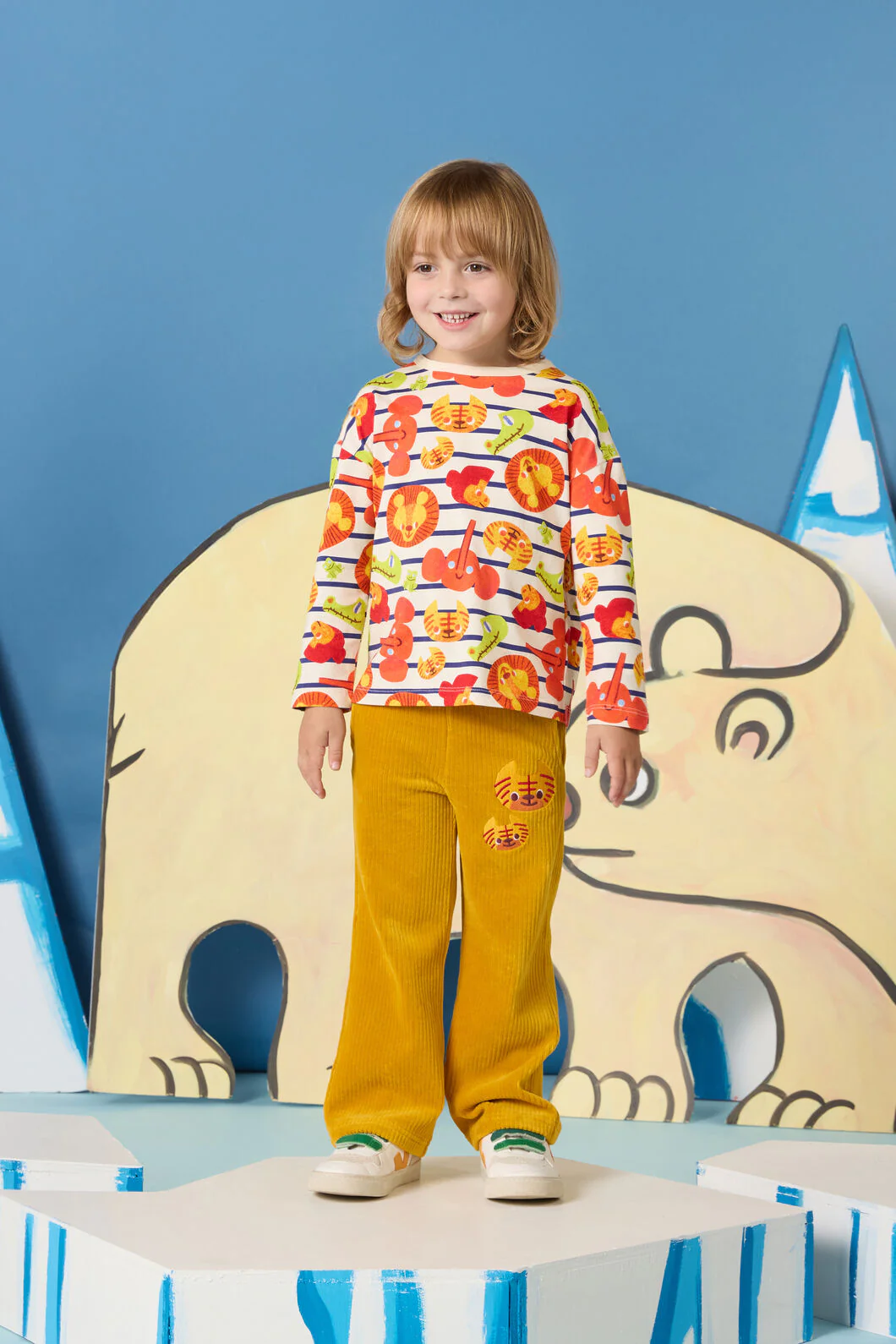 Animal Heads Kids T-Shirt