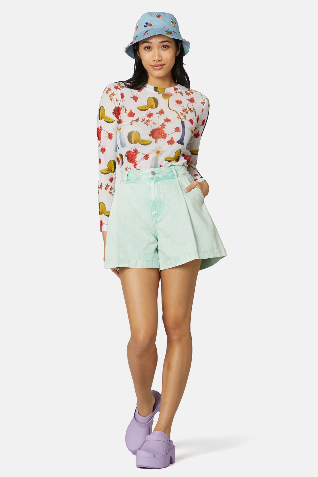 Audrey Denim Short - Image 2