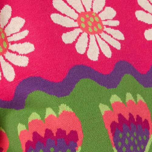 Blooming Stripe Cotton Jumper - Image 8