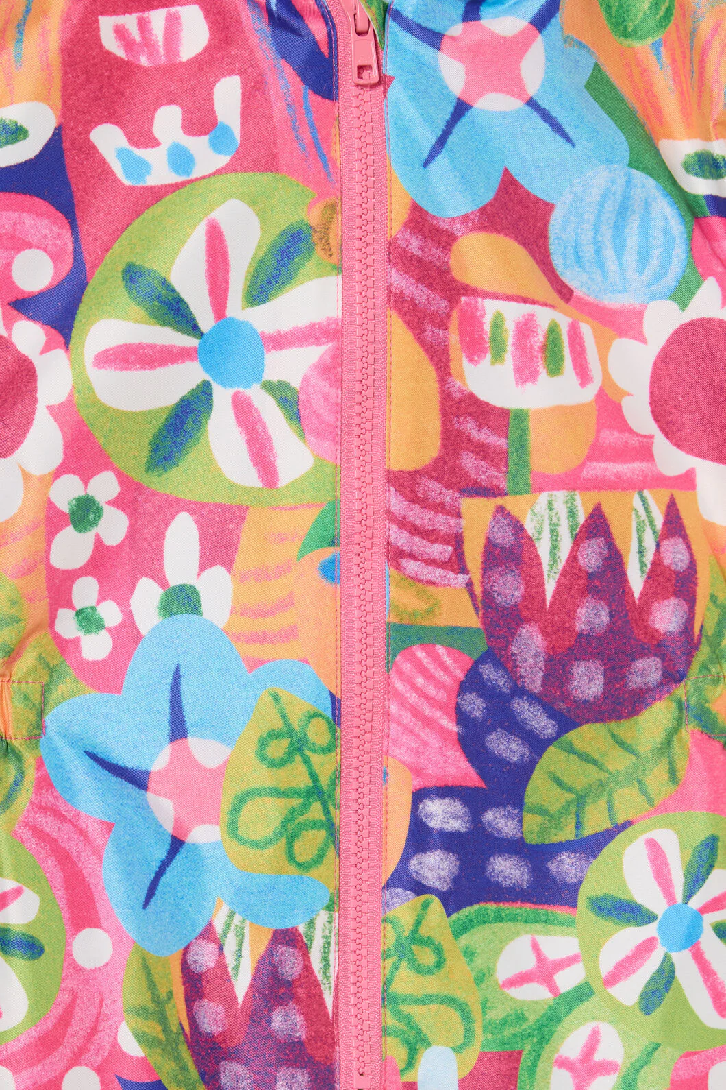 Bold Floral Kids Rainsuit - Image 3
