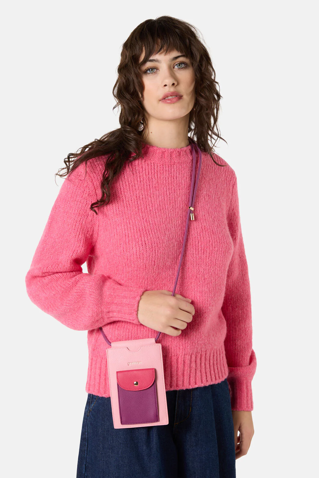 Bonbon Colour Block Phone Bag