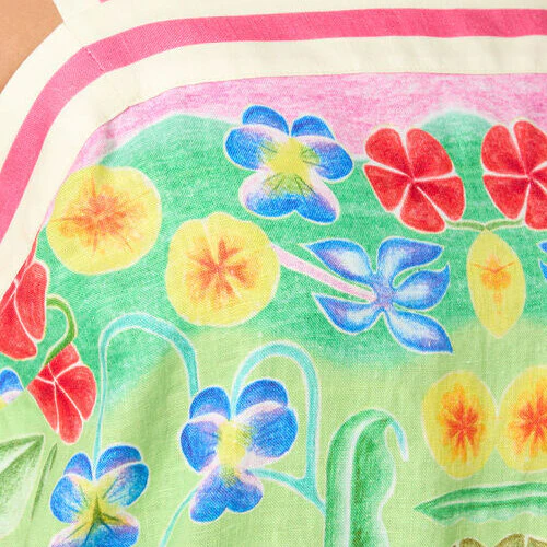 Botanica Linen Long Dress - Image 8