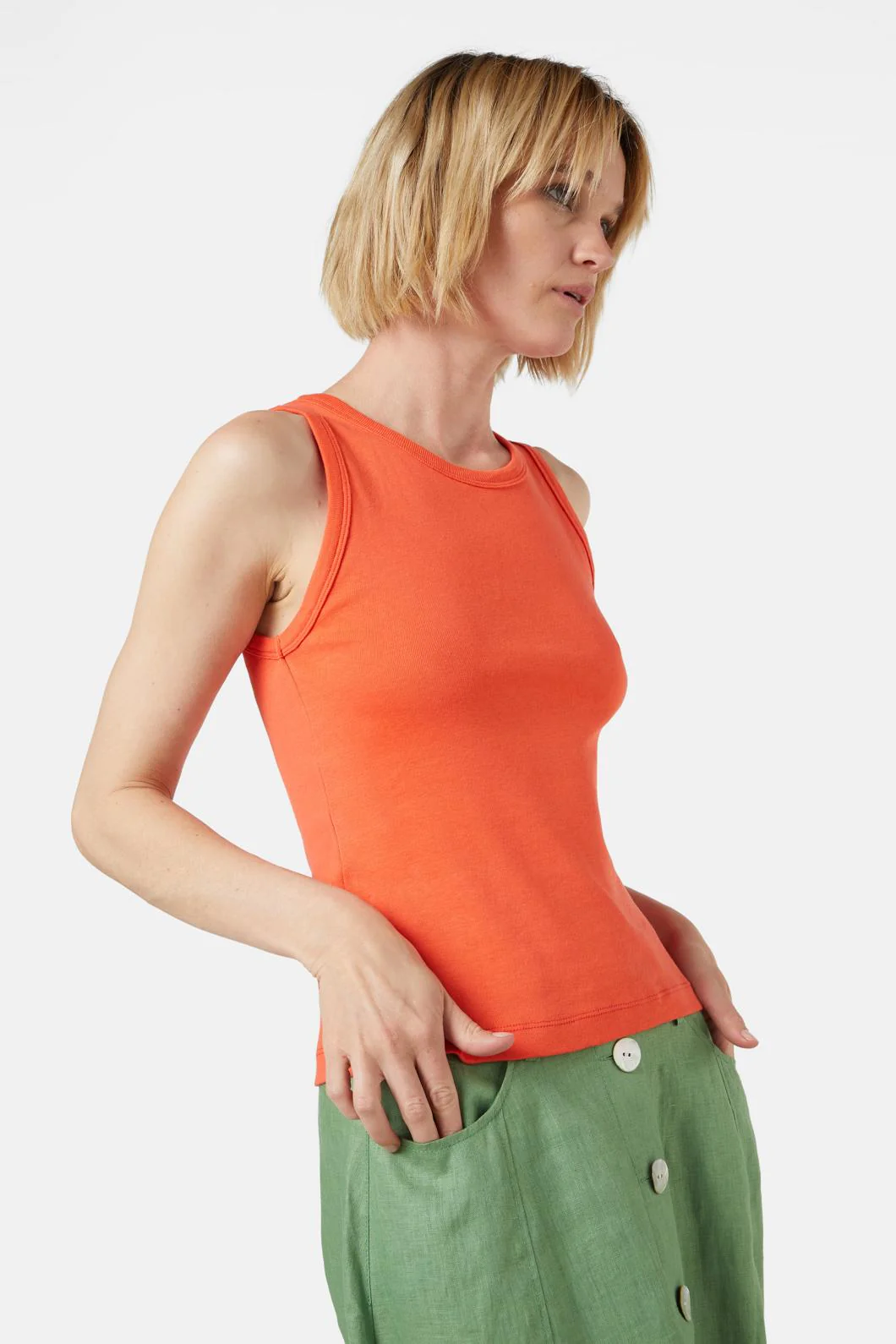 Chloe Rib Tank