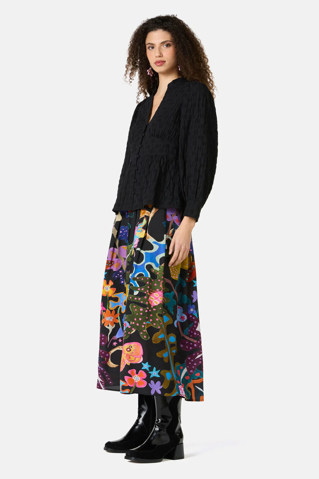 Clover Seersucker Blouse - Image 4