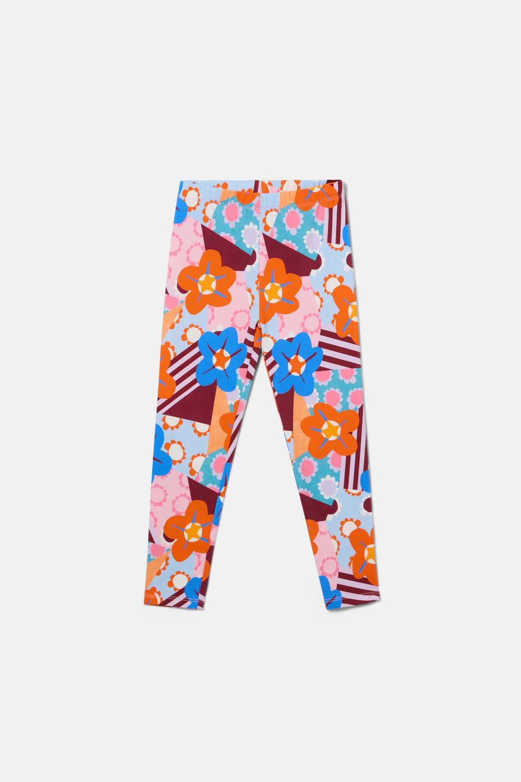 Cut Out Flower Kids Legging