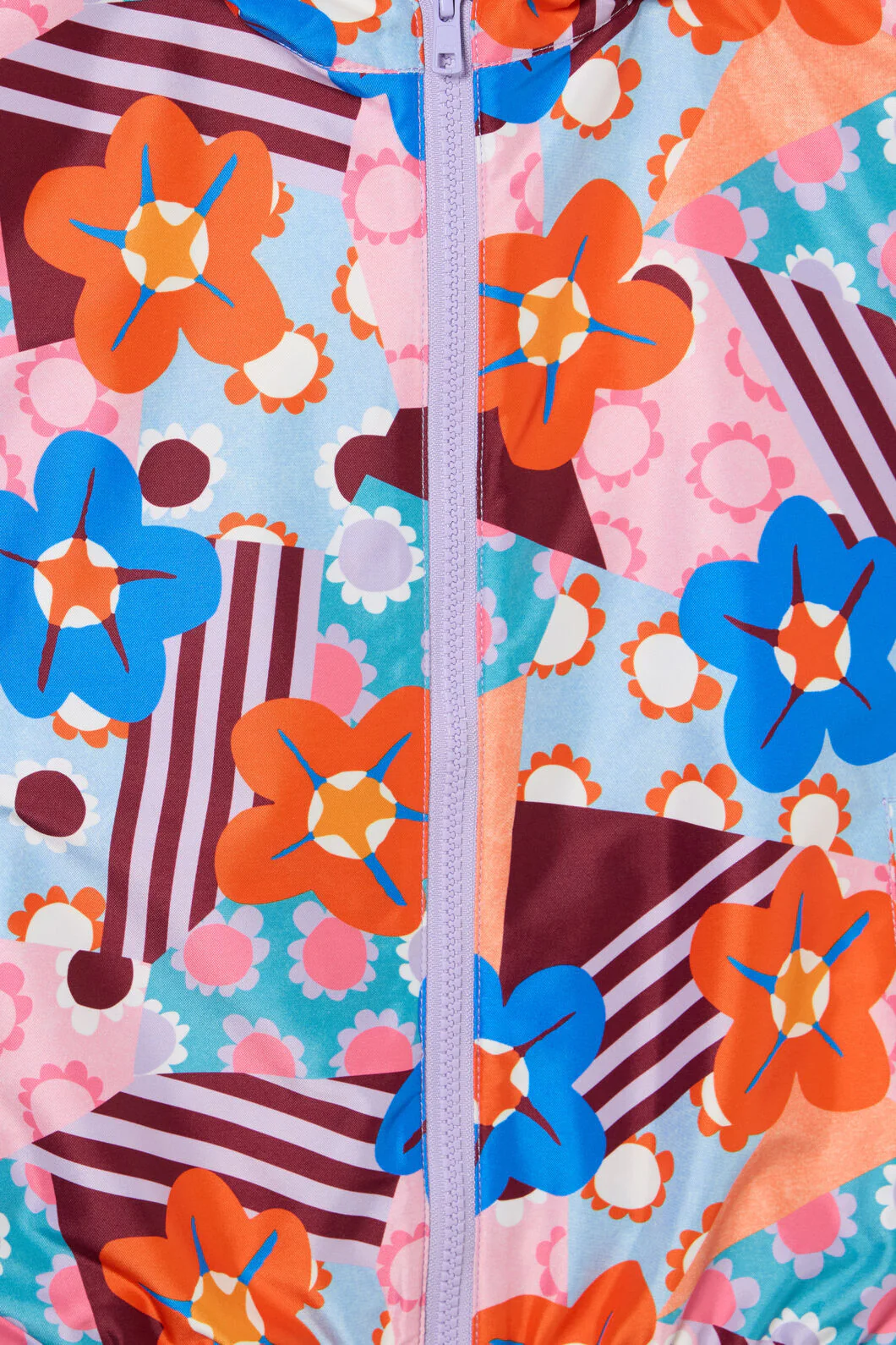 Cut Out Flower Kids Raincoat - Image 3