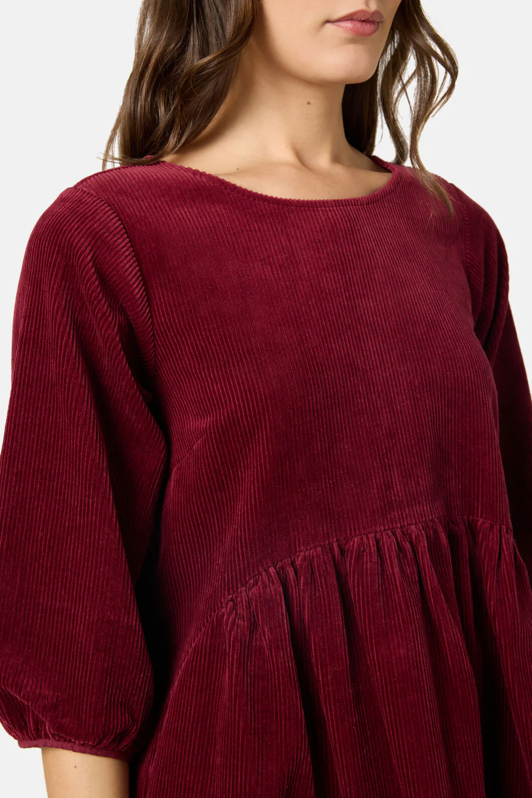 Dahlia Cord Smock Dress - Image 6