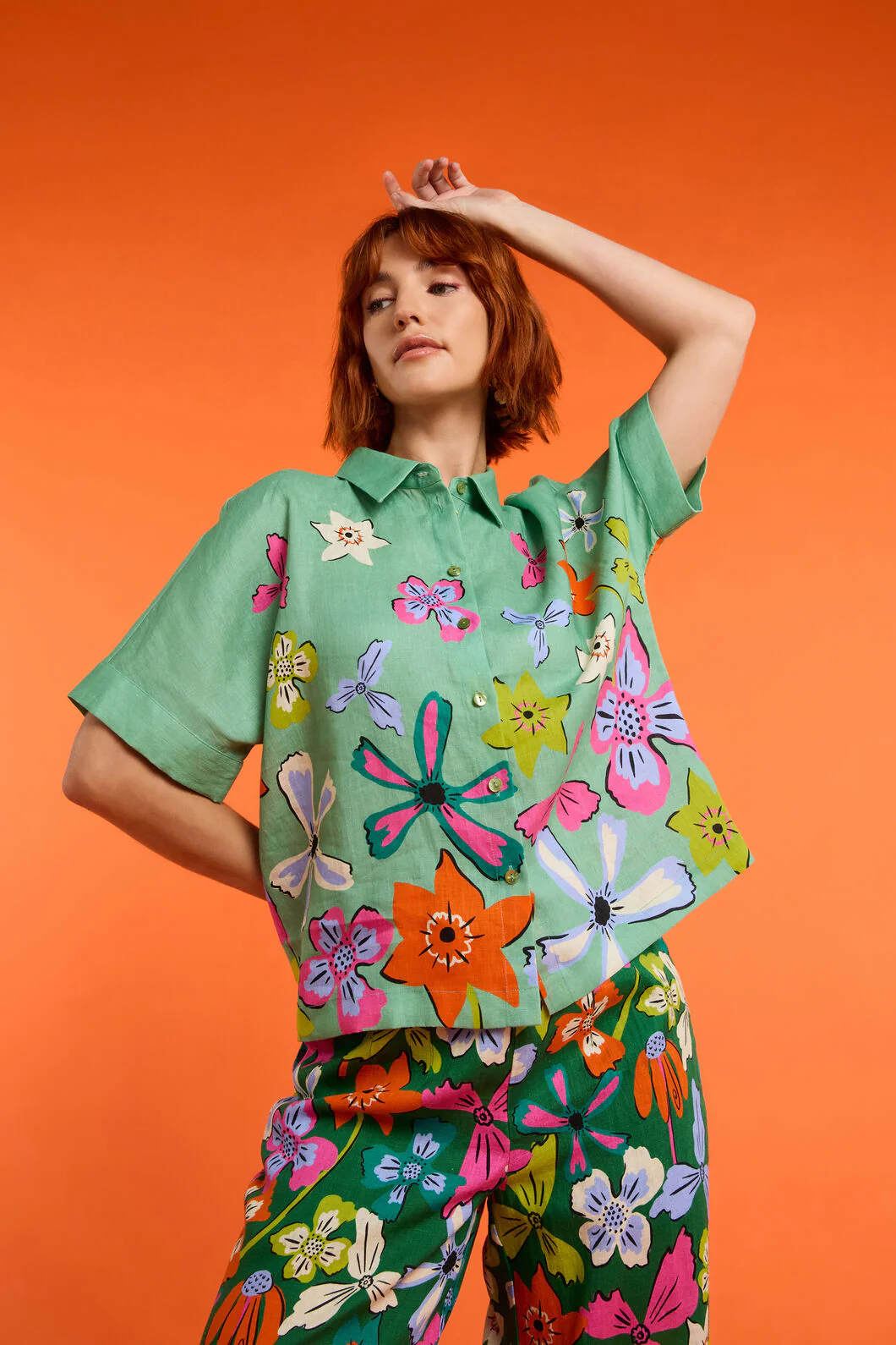 Daisy Chain Print Shirt
