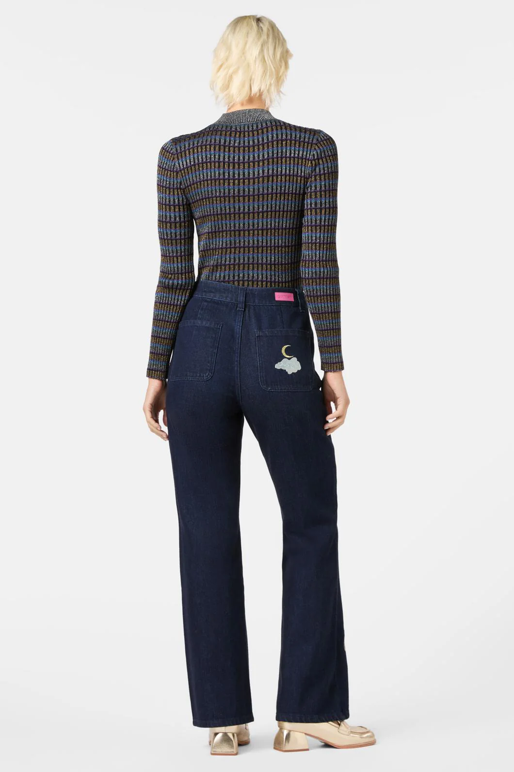 Daydream Embroidered Jean - Image 5