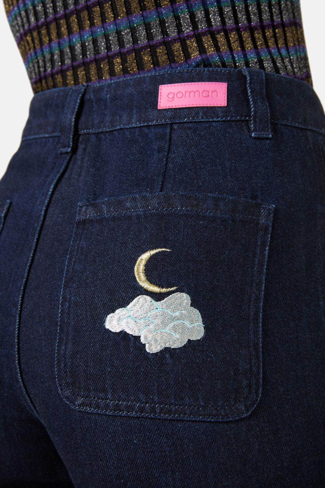 Daydream Embroidered Jean - Image 6
