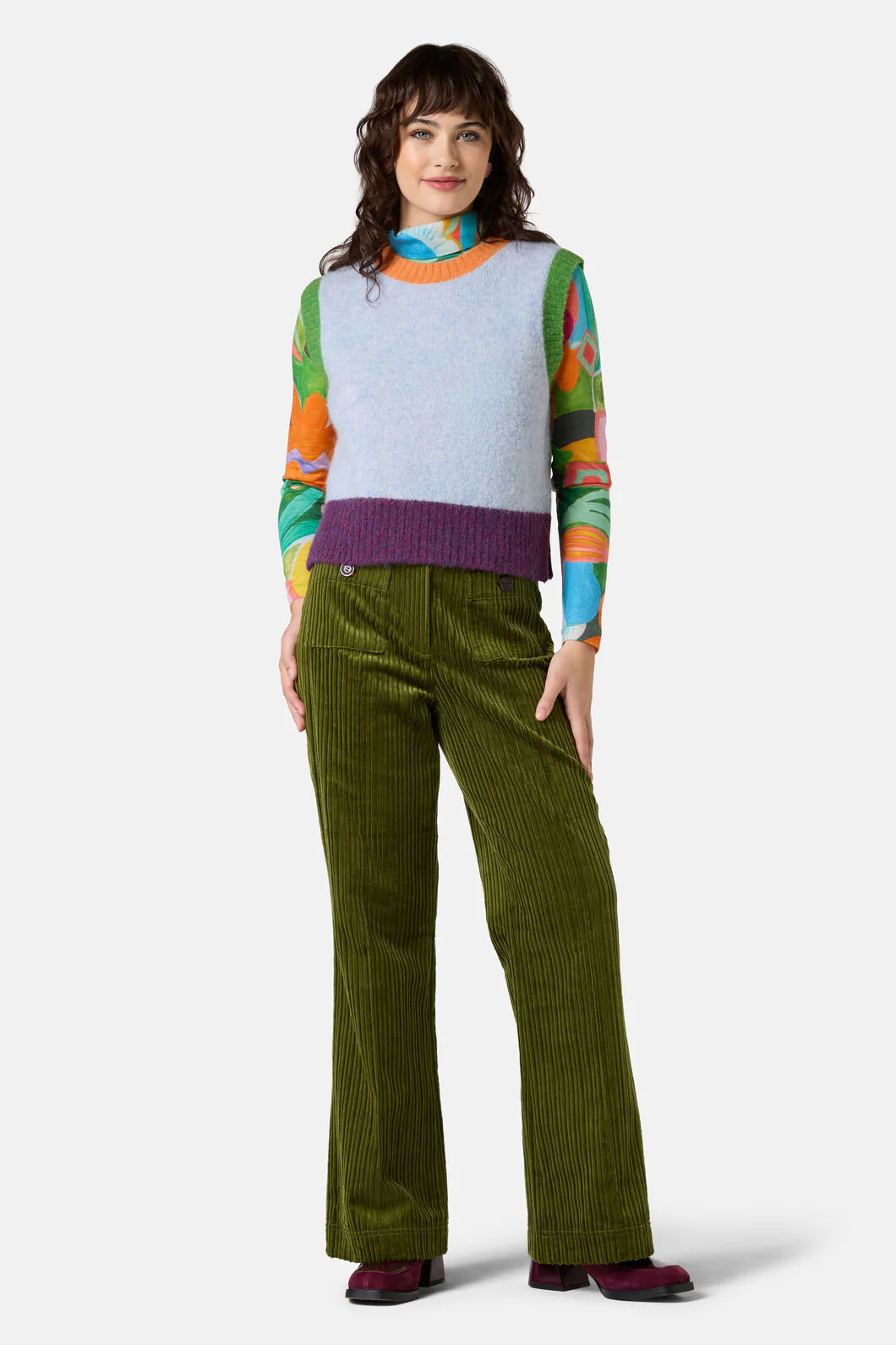 Delilah Alpaca Knit Vest - Image 2