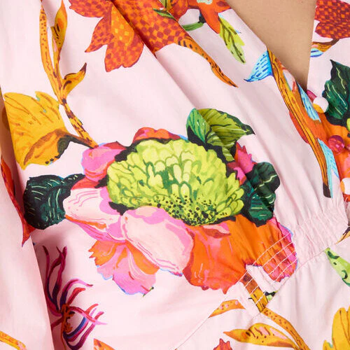 Elara Print Smock Dress - Image 7