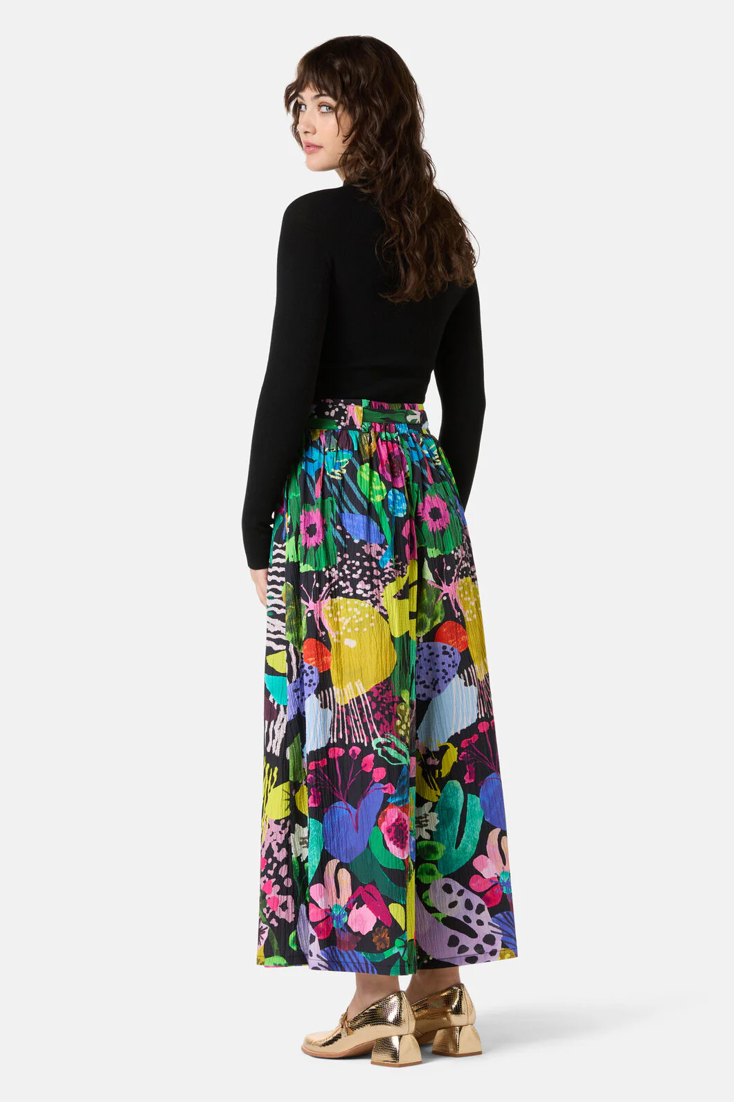 Electric Eden Cotton Skort - Image 4