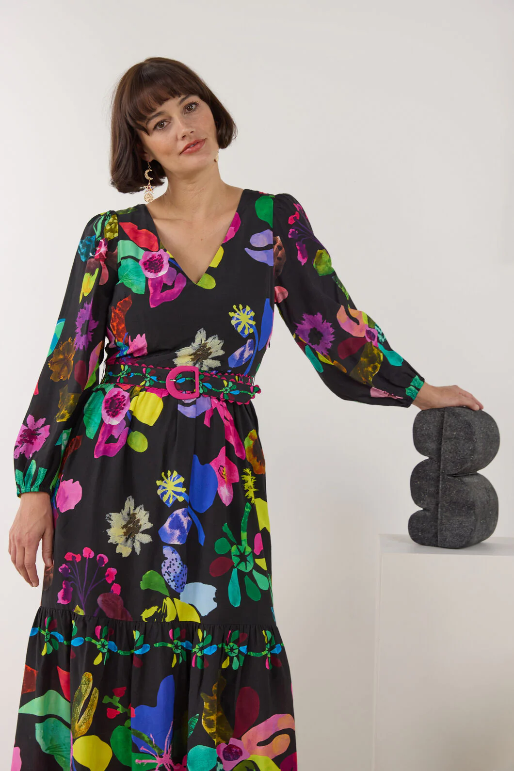 Electric Eden Maxi Dress - Image 2