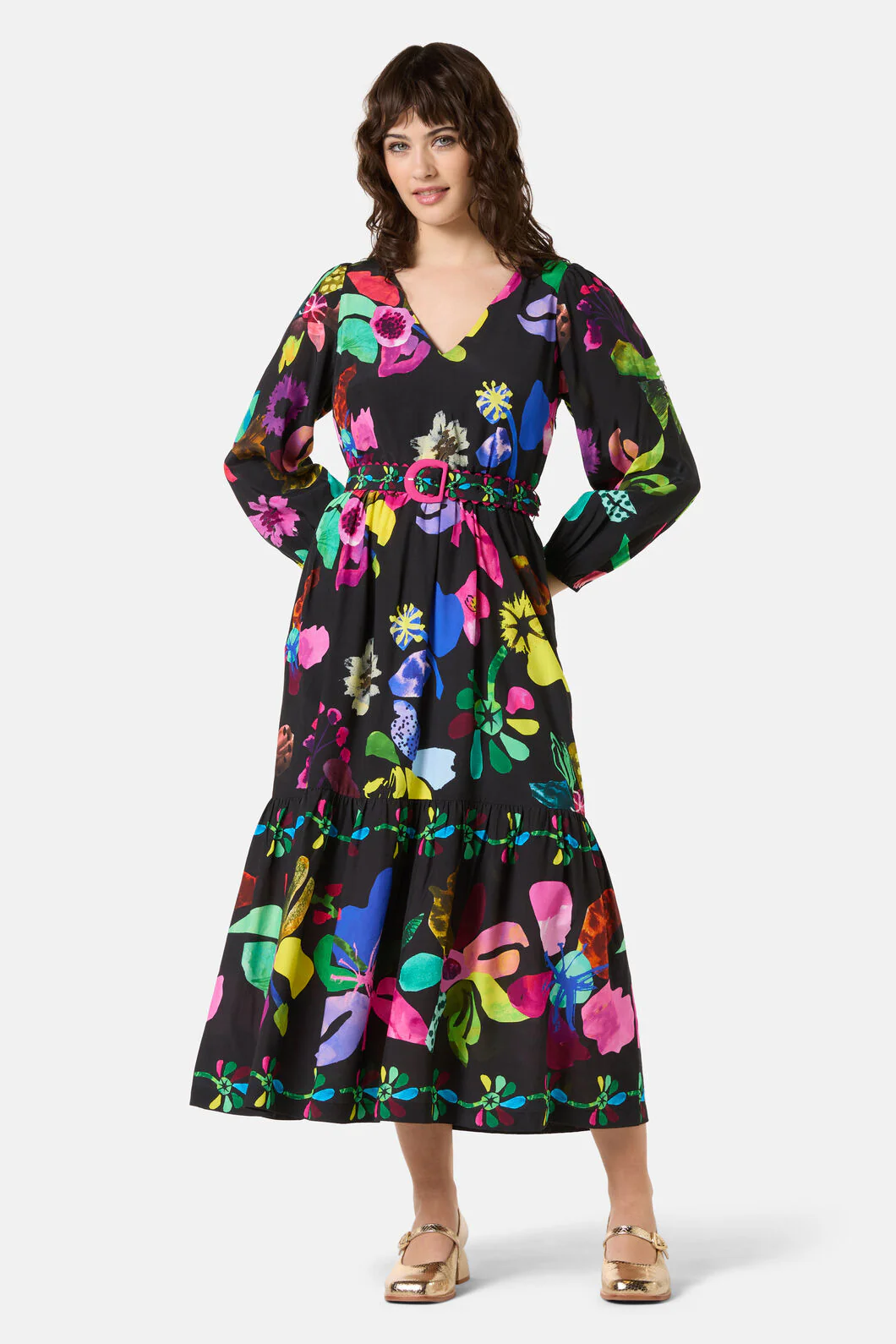 Electric Eden Maxi Dress - Image 3