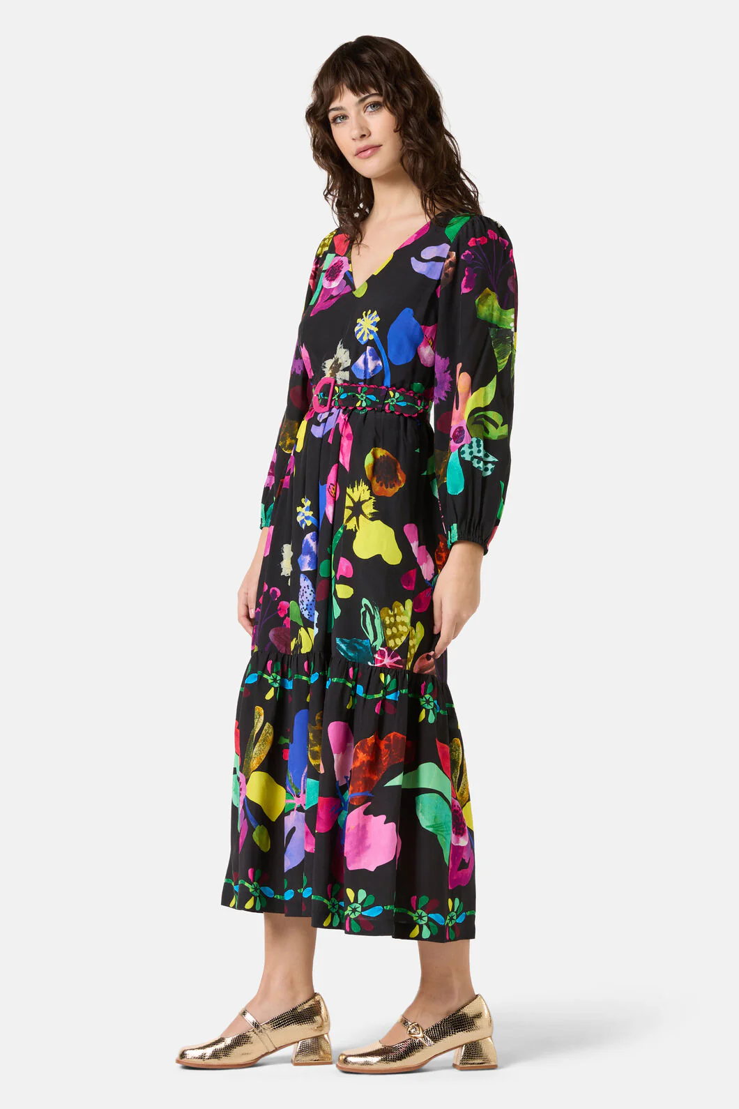 Electric Eden Maxi Dress - Image 4