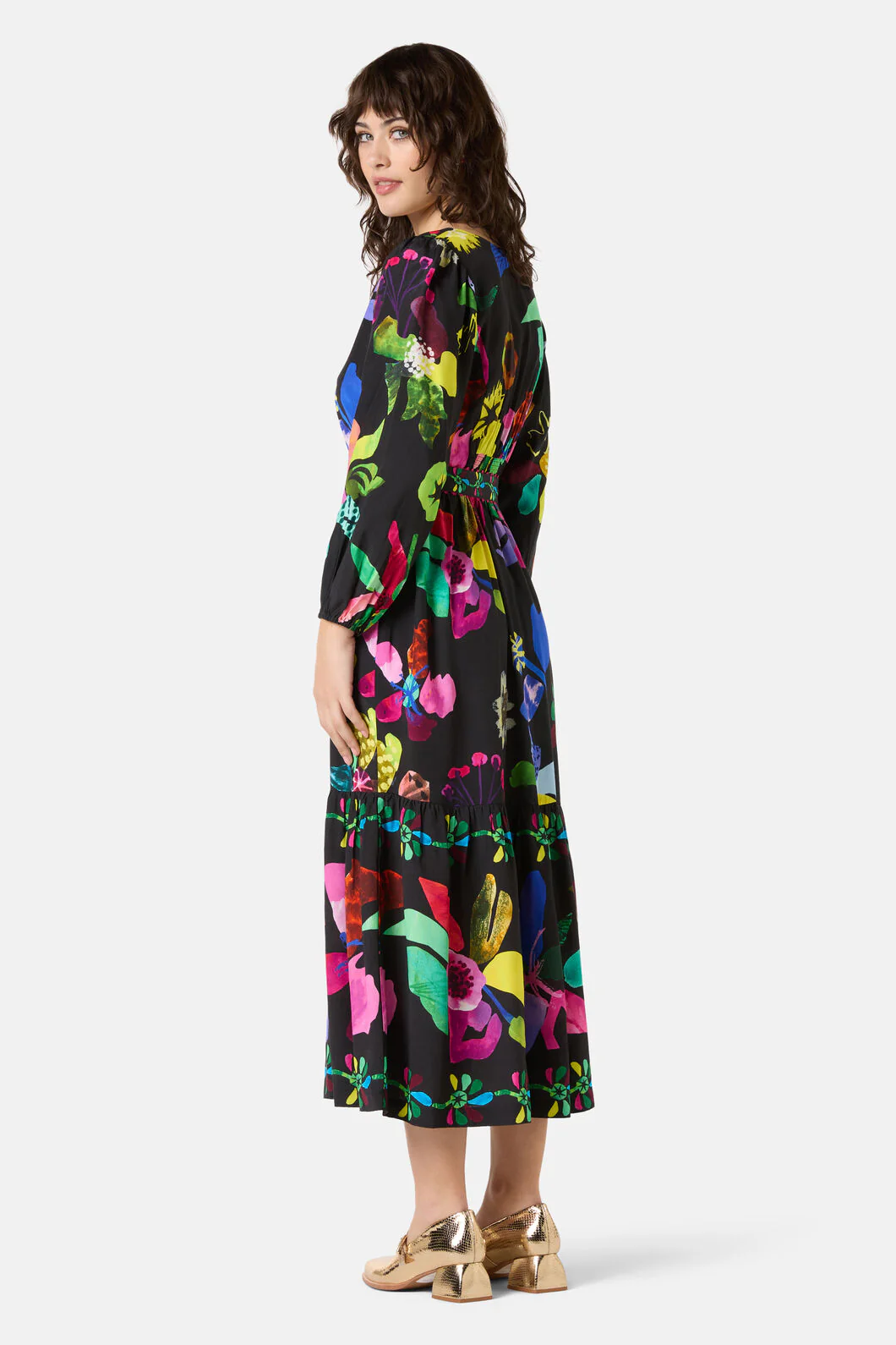 Electric Eden Maxi Dress - Image 5