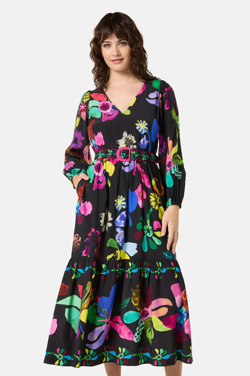 Electric Eden Maxi Dress - Image 6