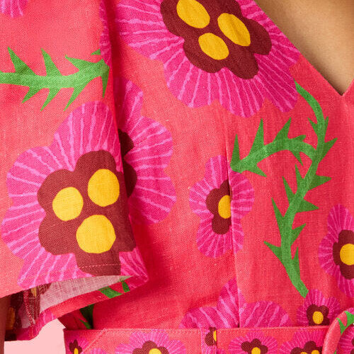 Eros Linen Summer Maxi Dress - Image 13