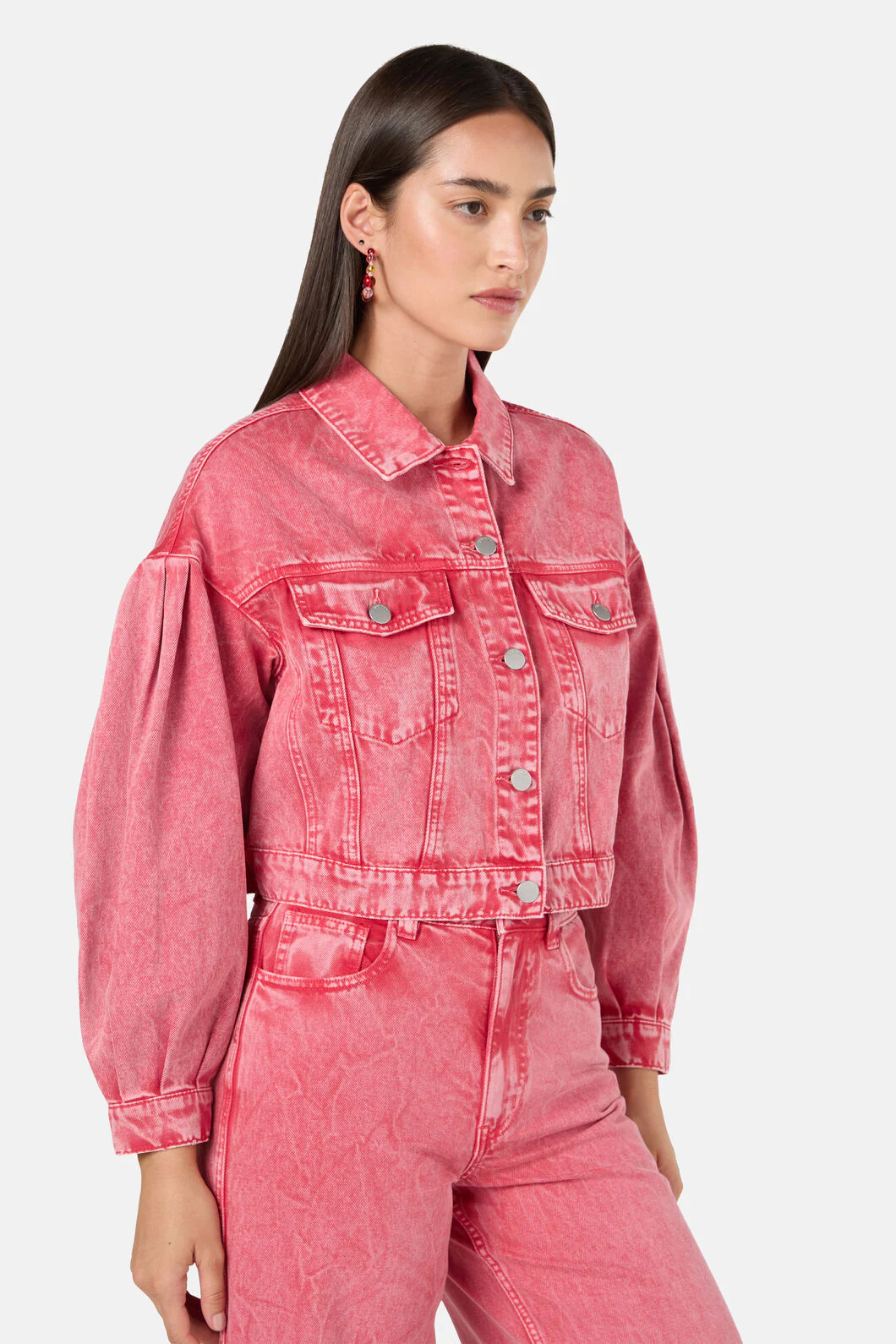 Fadeaway Acid Wash Denim Jacket - Image 2
