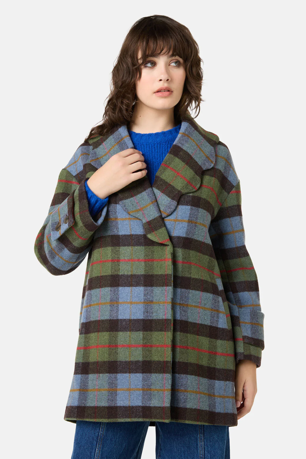 Farm To Table Check Coat - Image 5