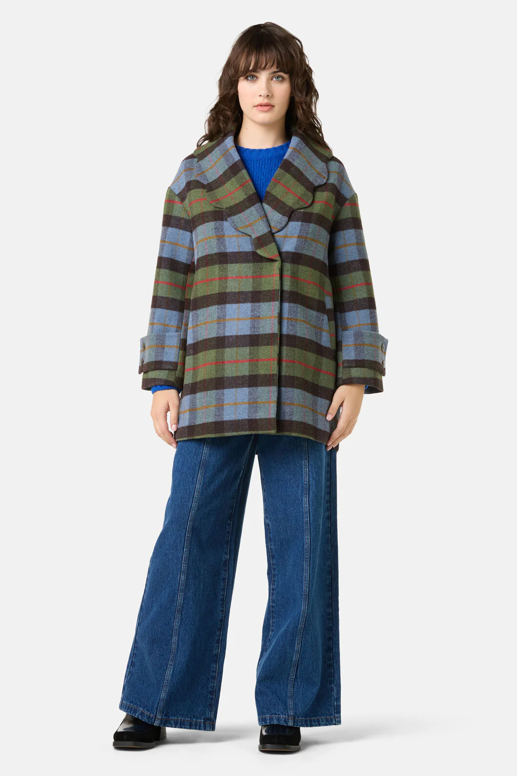 Farm To Table Check Coat - Image 6
