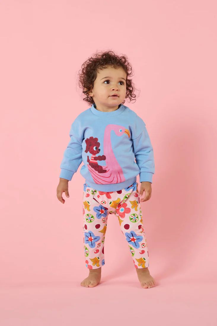 Flamingo Baby Sweater