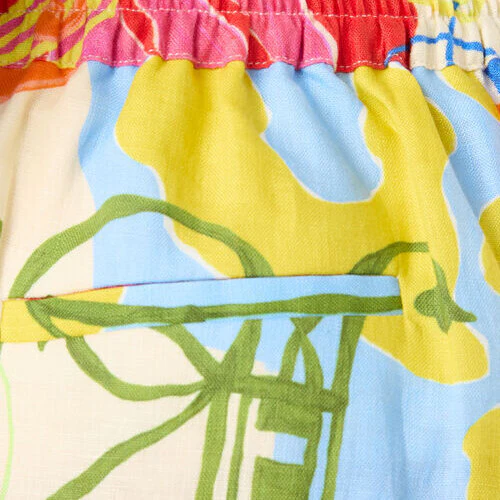 Fleur Tango Linen Short - Image 6