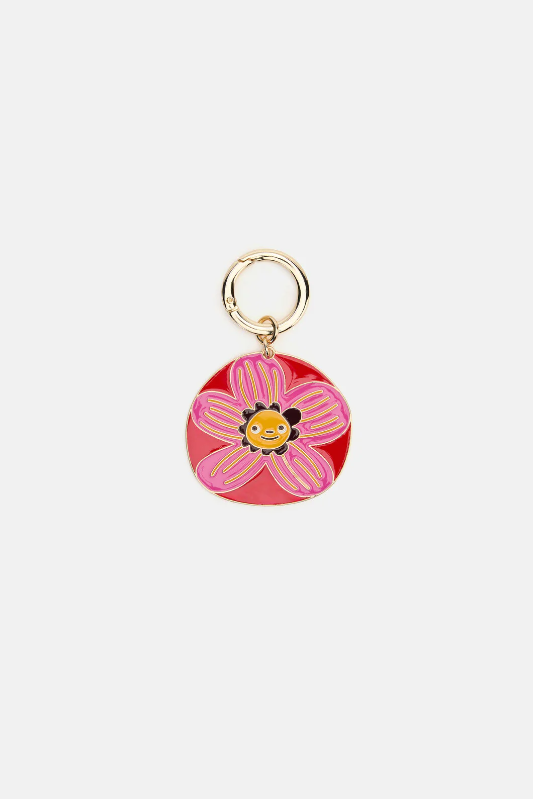 Flower Face Key Ring - Image 2