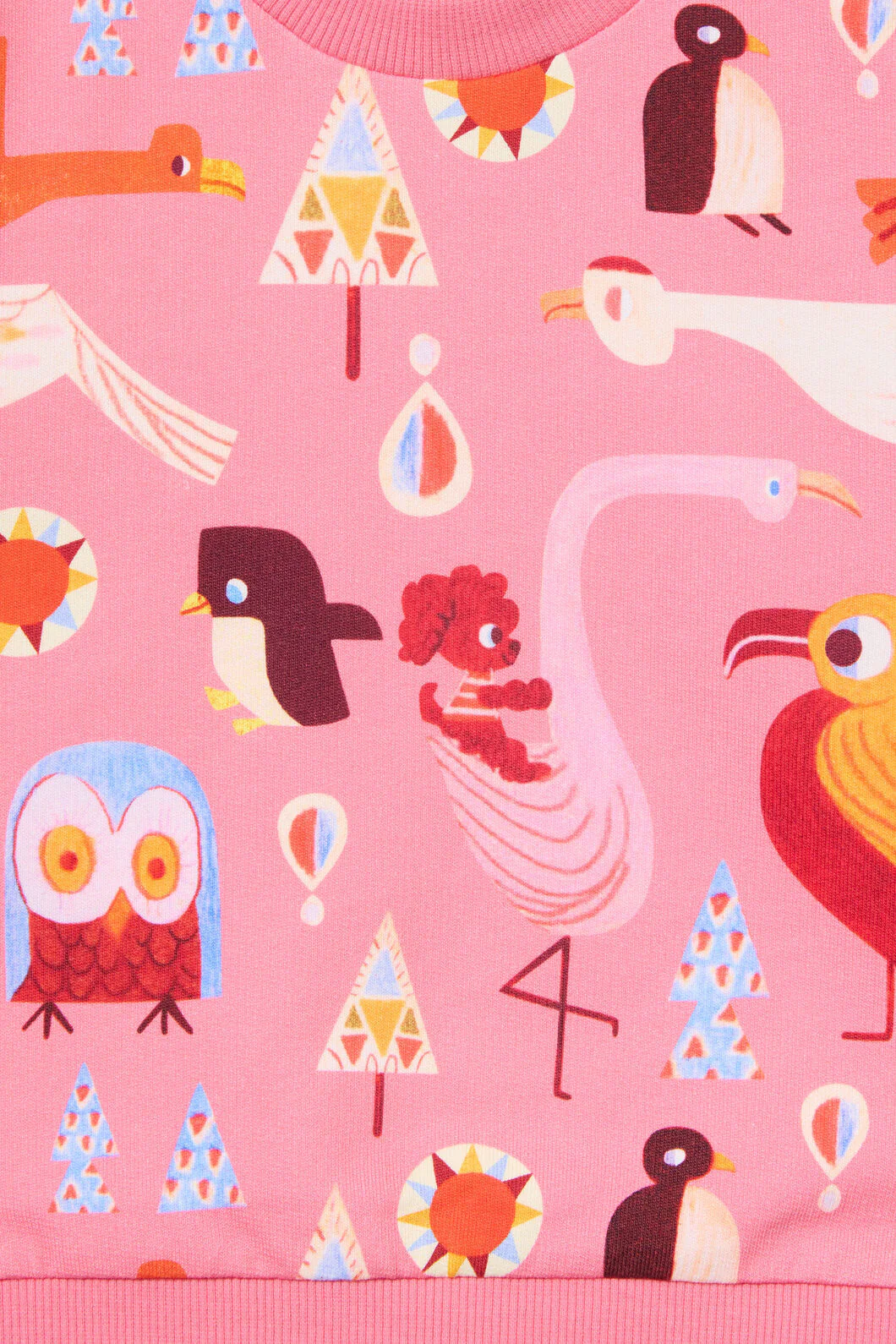 Funky Birds Baby Sweater - Image 3
