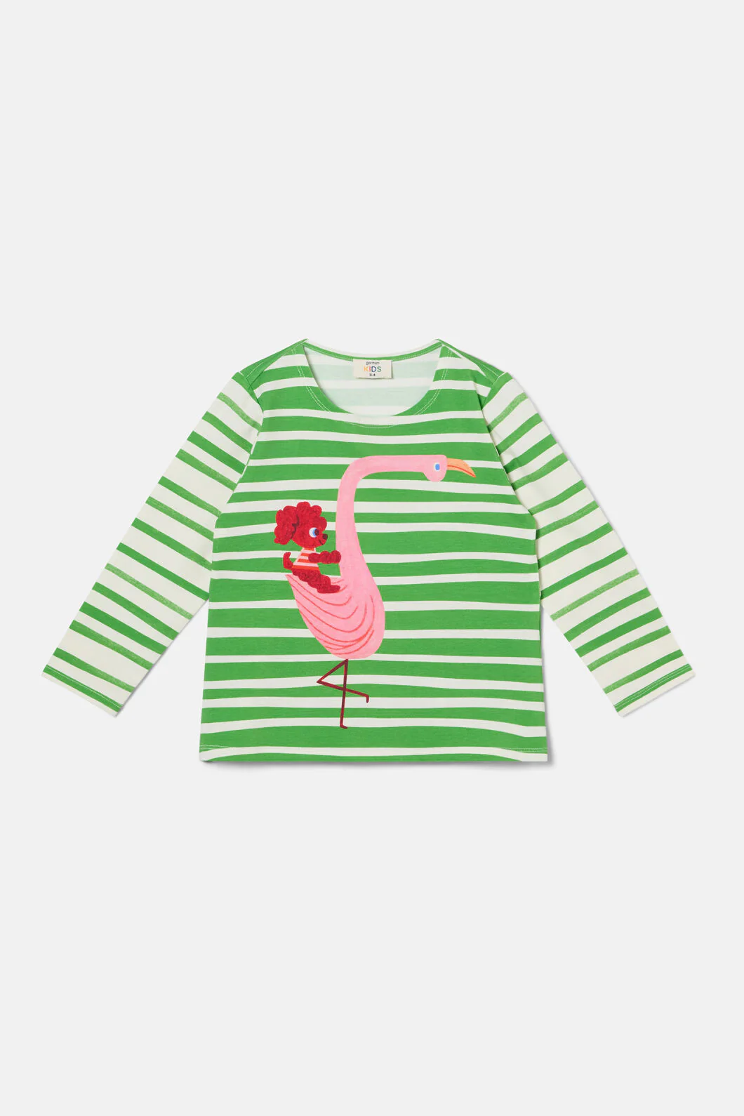 Funky Birds Kids Stripe Top - Image 3