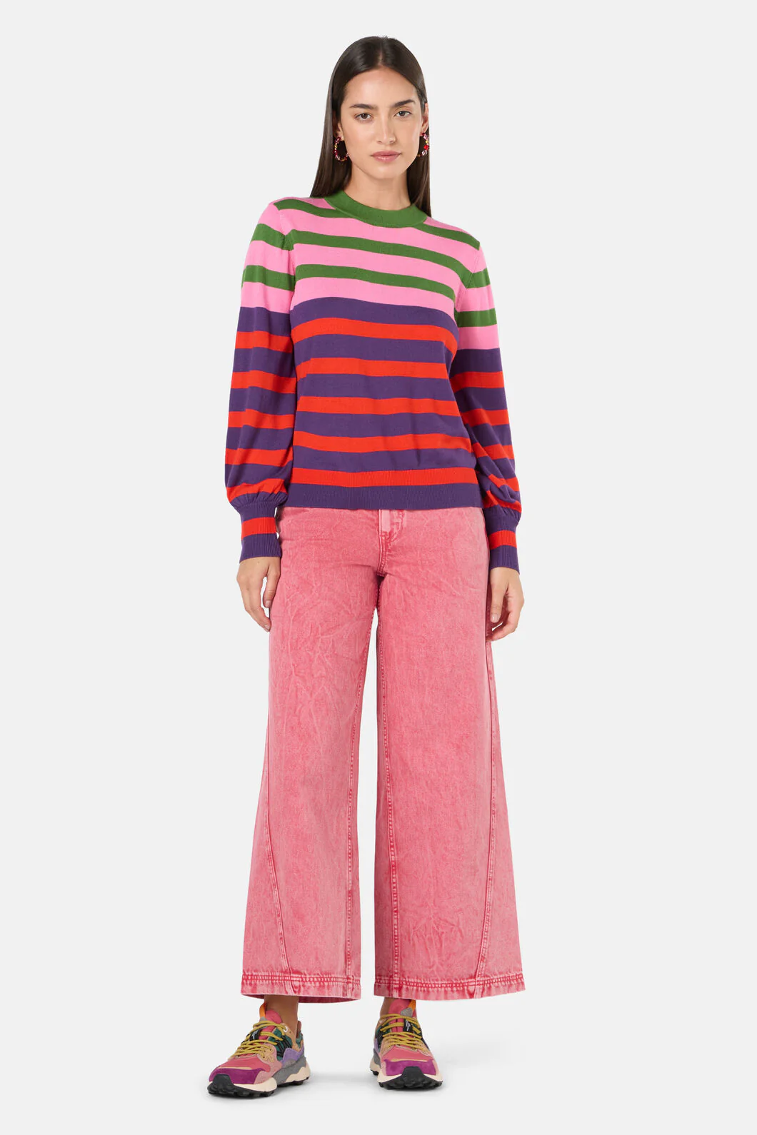 Garden Bed Stripe Jumper - Image 2