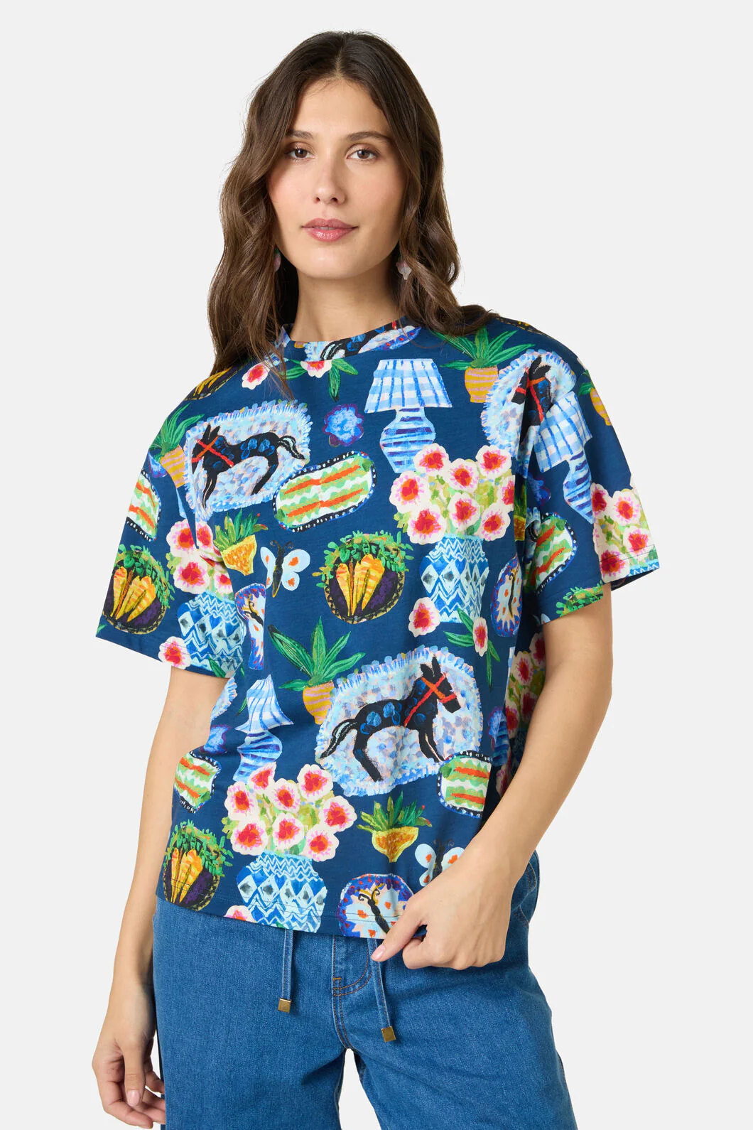 Garden Table Oversized Tee