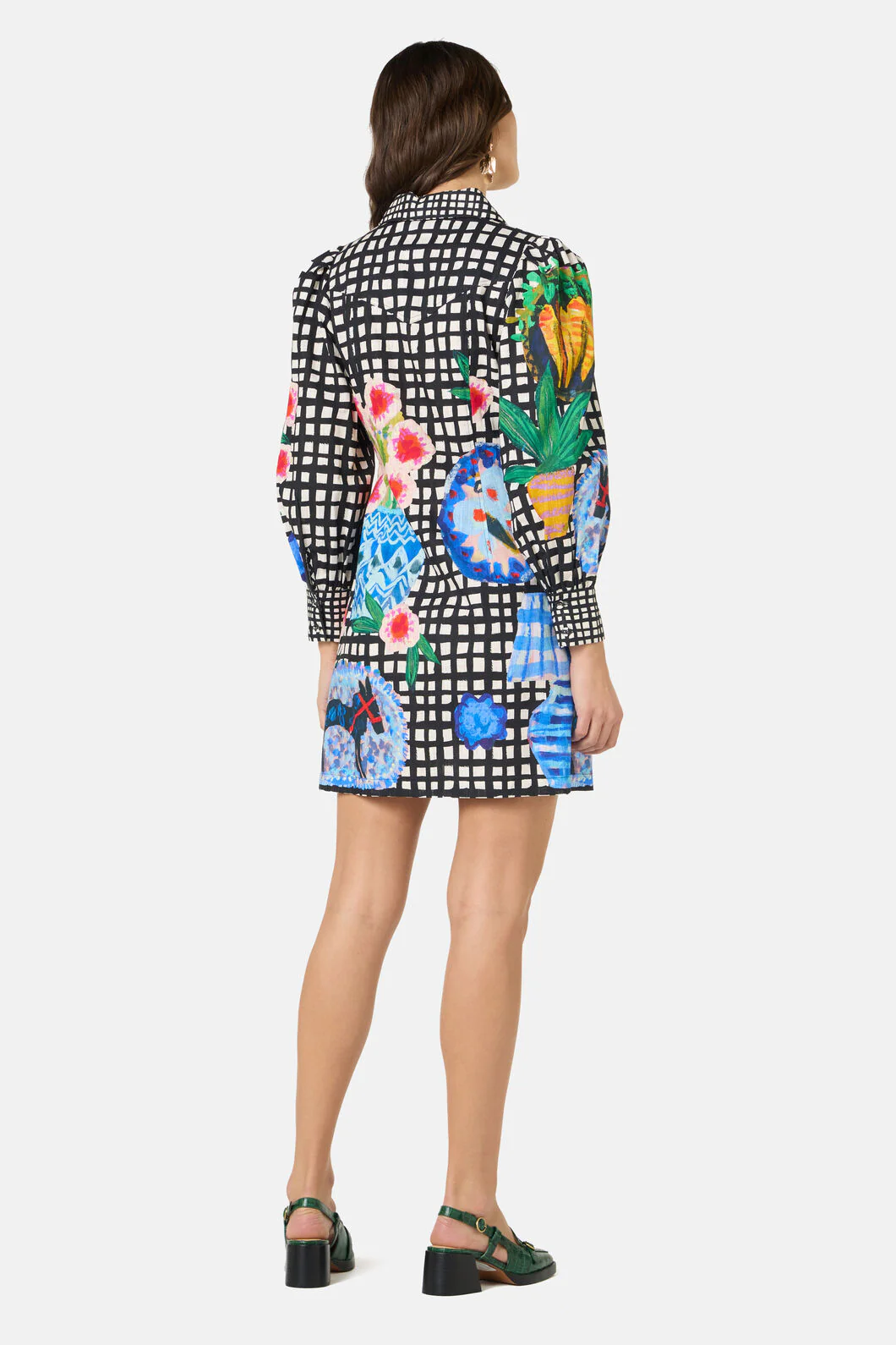 Garden Table Shirt Dress - Image 10