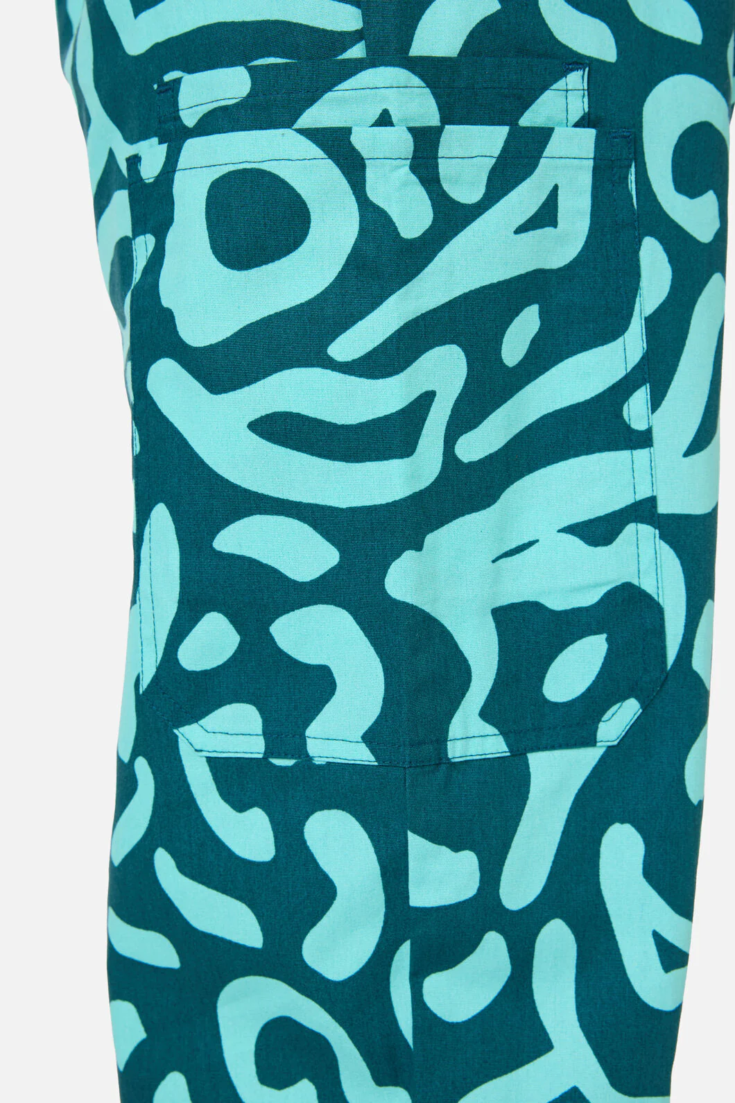 Green Ripple Scrub Set - Image 8