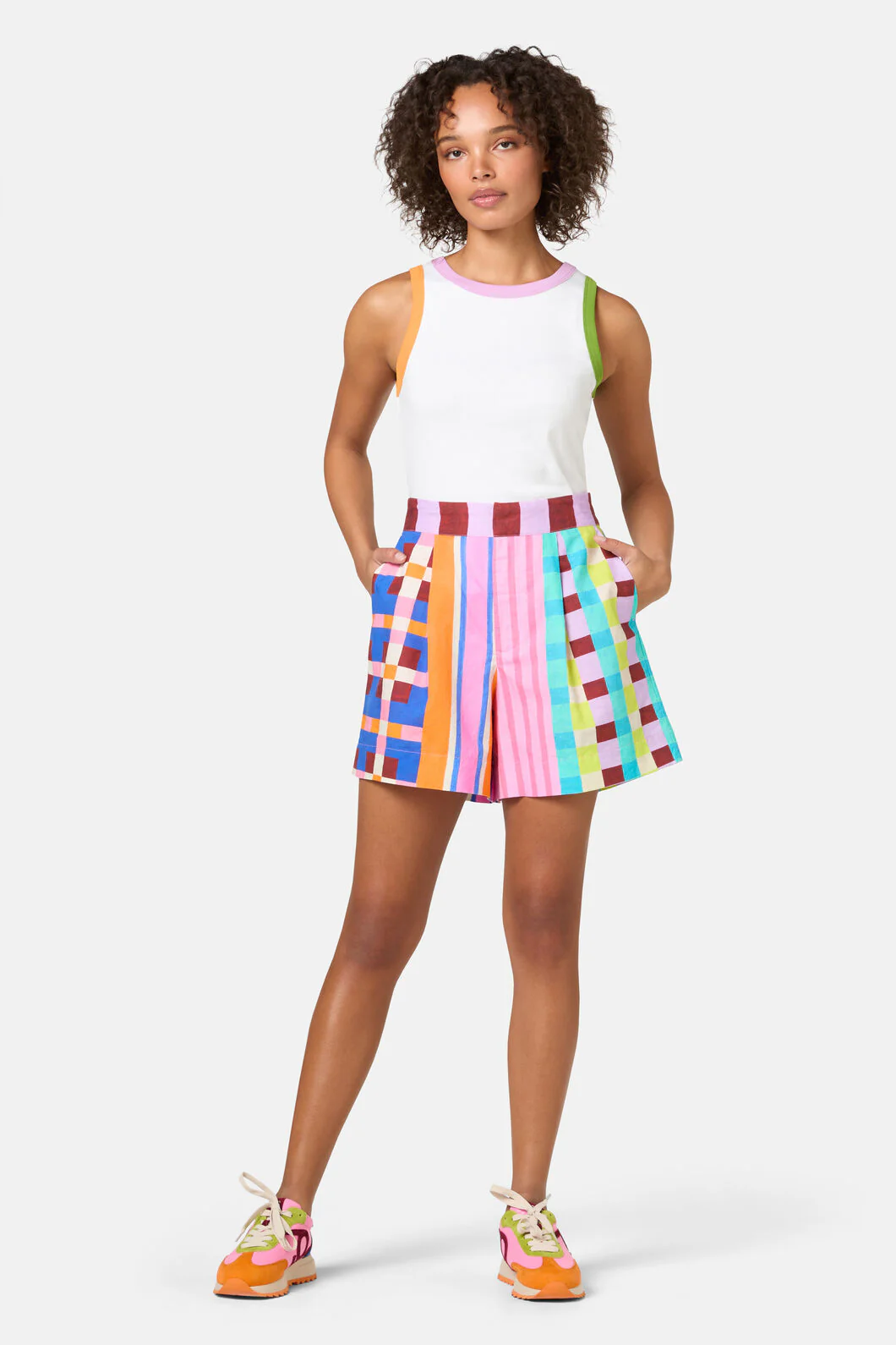 Holiday Stripe Shorts - Image 2