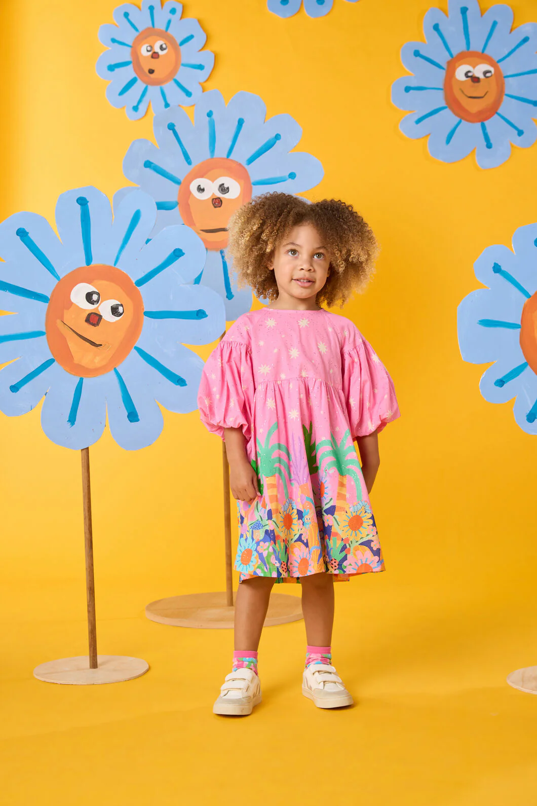 Hyper Border Kids Dress