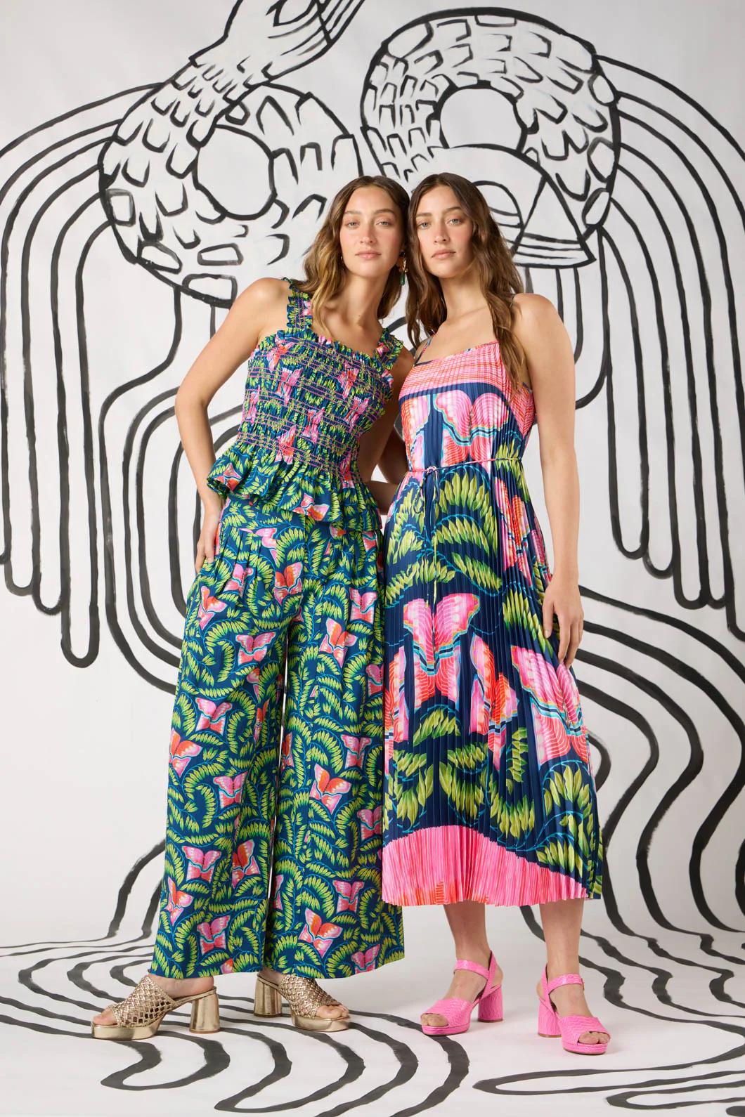 In Secret Ruched Print Tank - Image 7