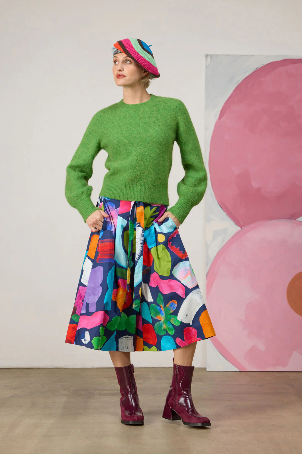 Jumble Cotton Skort