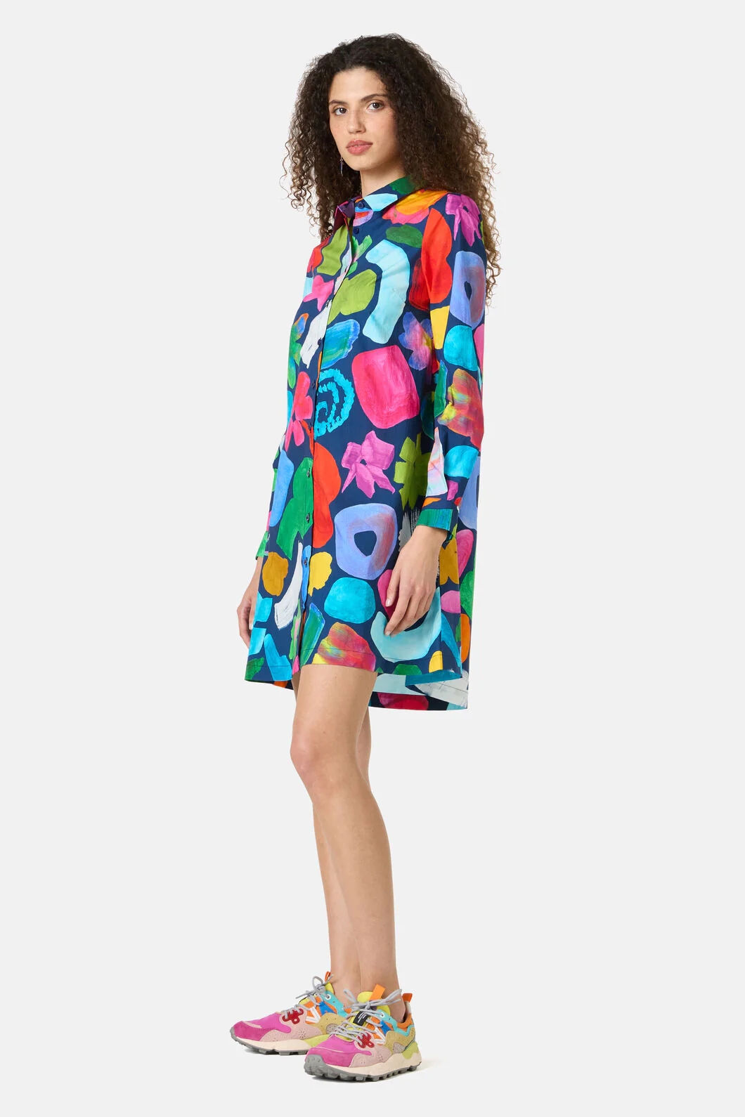 Jumble Shirt Dress - Image 5