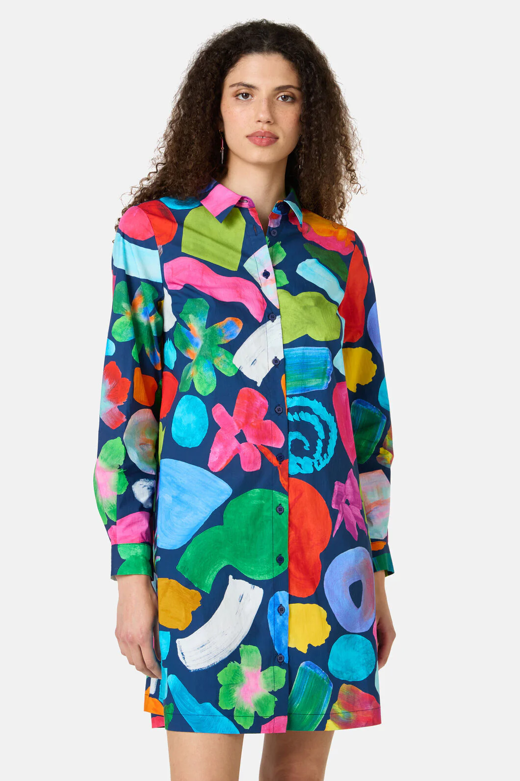 Jumble Shirt Dress - Image 7