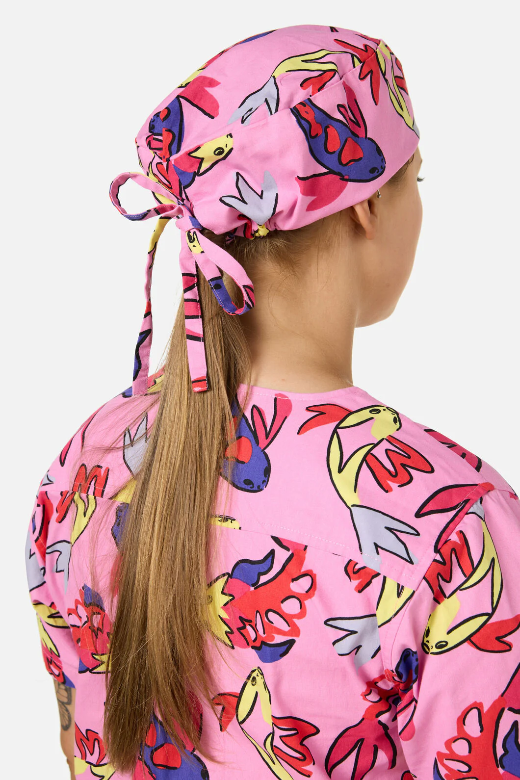 Koi Pond Scrub Hat - Image 2