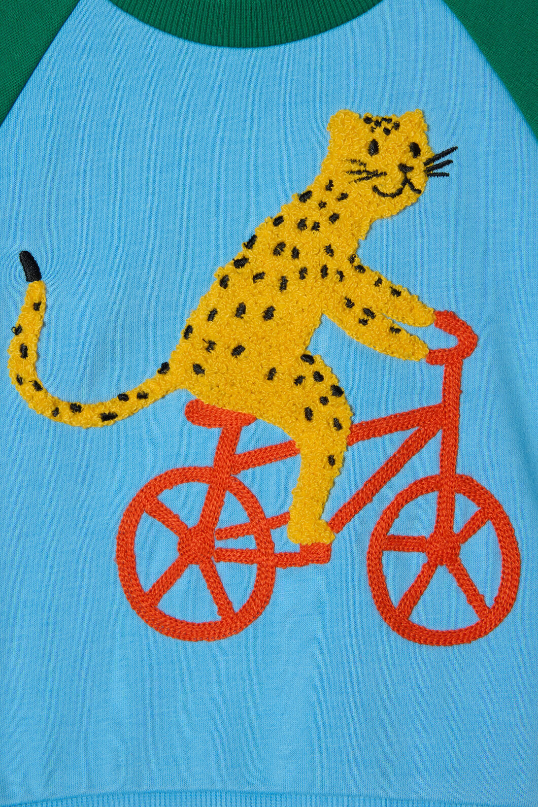 Leo On Bike Baby Sweater - Image 2