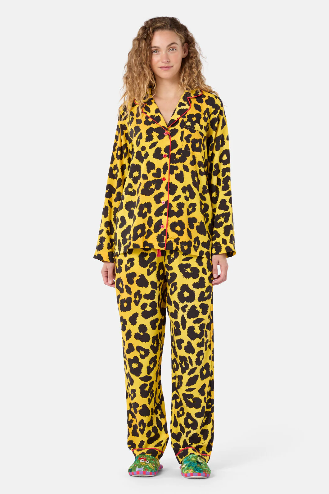 Leopard Long PJ Set - Image 3