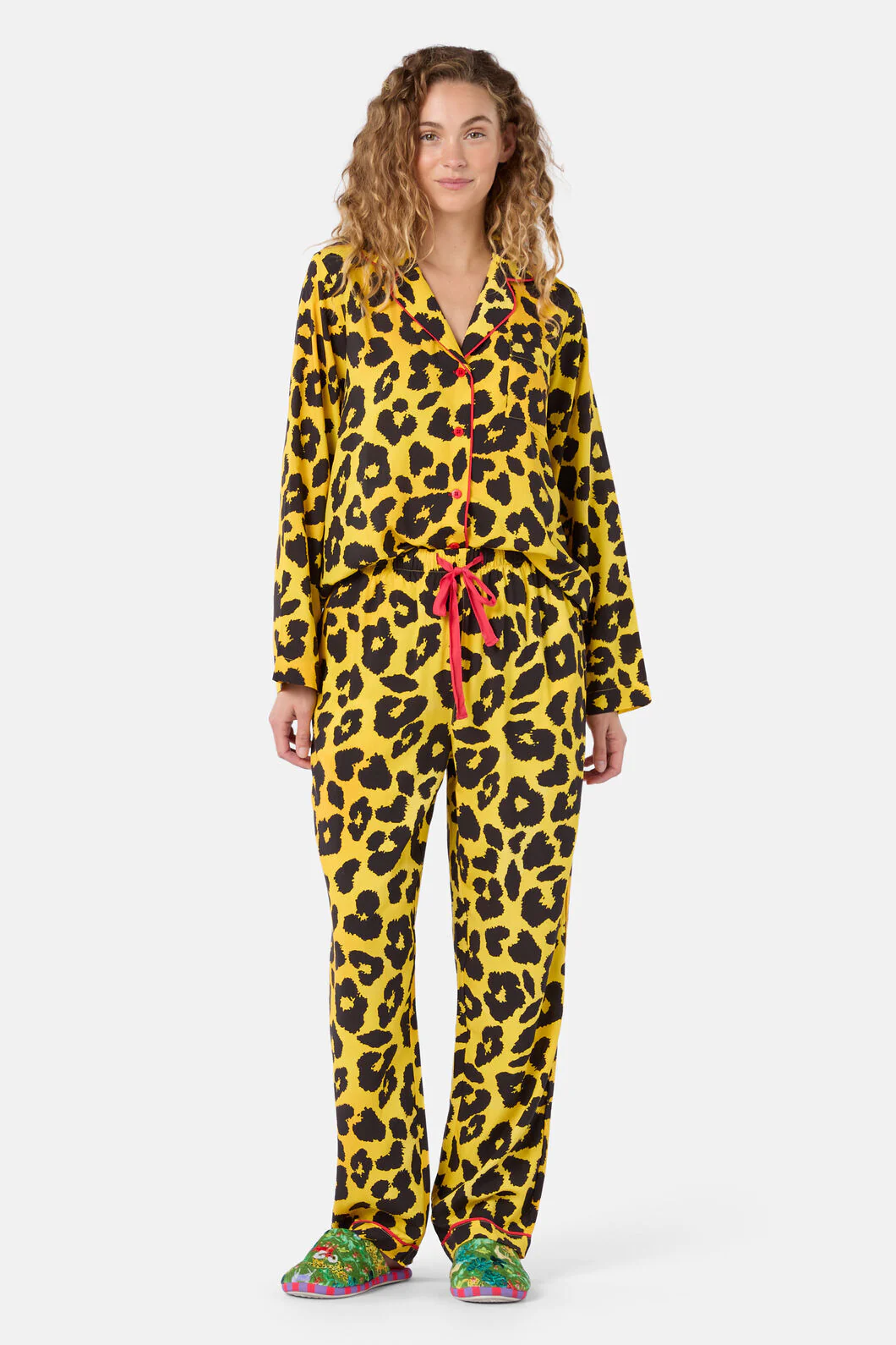 Leopard Long PJ Set - Image 4
