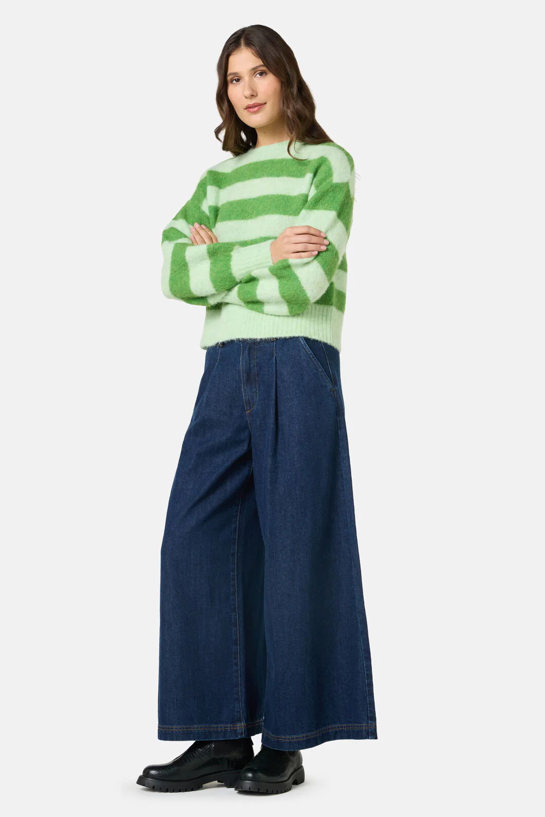 Linea Stripe Alpaca Jumper - Image 7