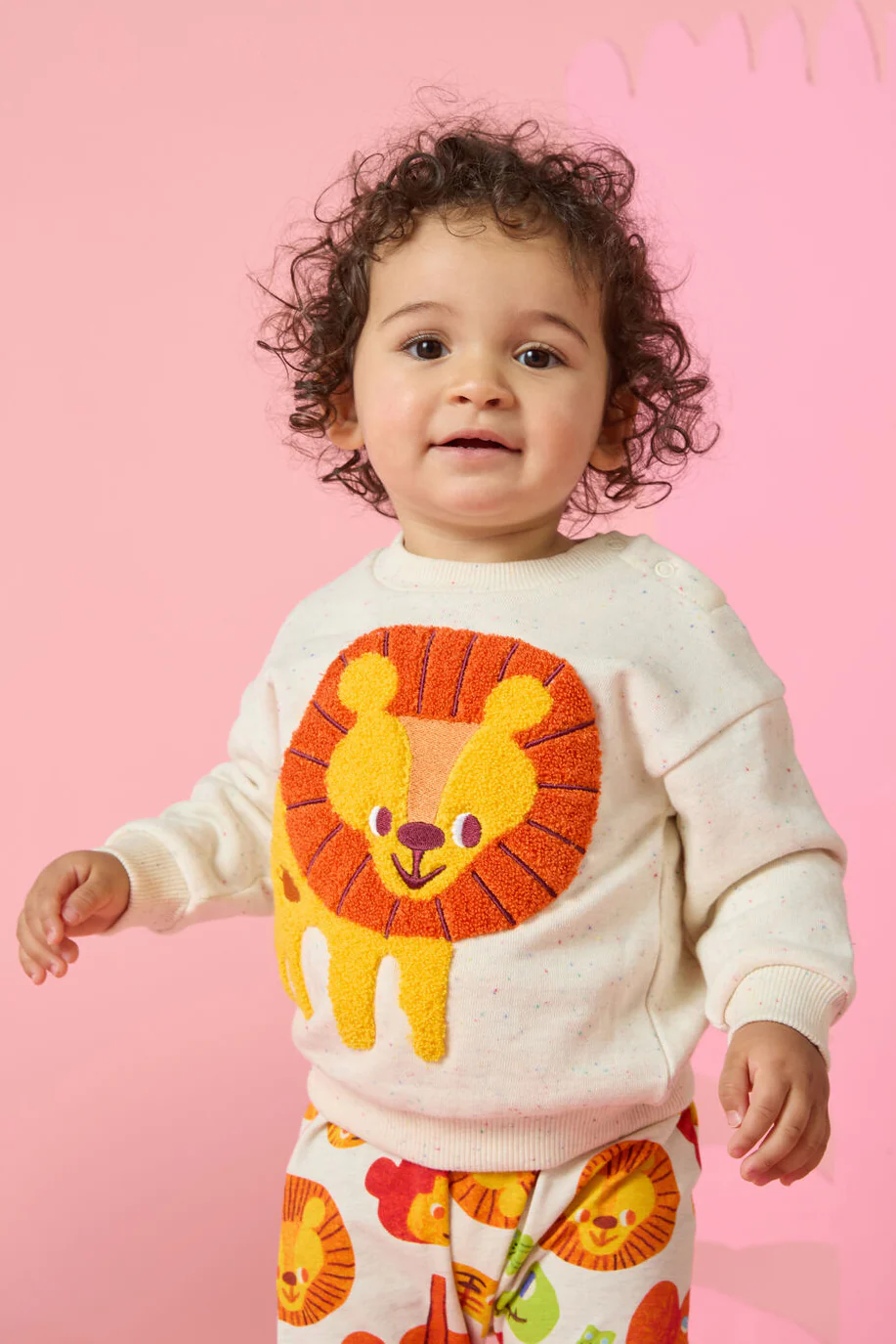 Lion Baby Sweater